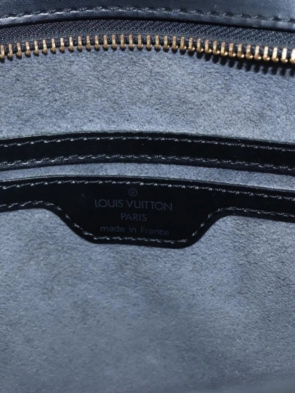 LOUIS VUITTON Epi Saint Jacques Hand Bag Black M52272 LV Auth ka2048 - Picture 12 of 16